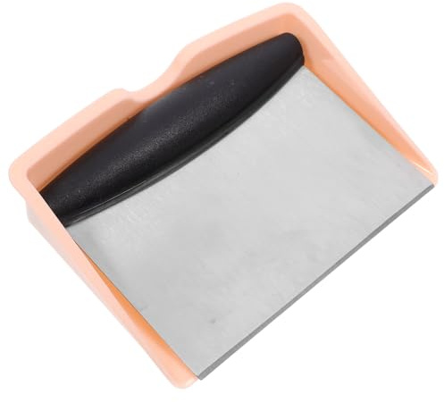 EXHUMKY 1juego Cortador De Masa y Pan De Acero Inoxidable Herramienta De Cocina Para Cortar y Raspar Diseño Ergonómico Para Repostería y Pizzas