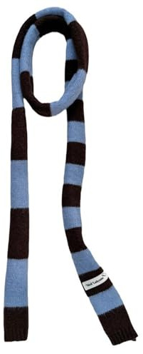 XANHOY Sciarpe stile retrò sciarpa multicolore a righe unisex confortevole fazzoletto da collo accessorio caldo per abiti alla moda