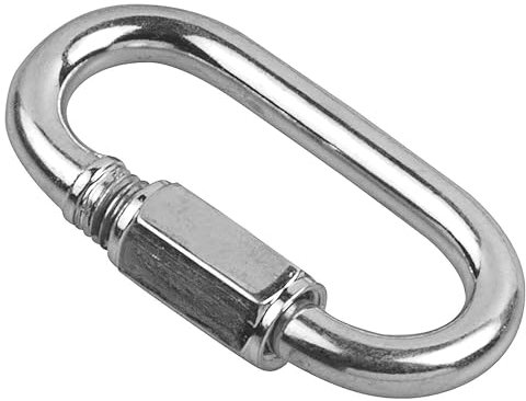 Maglia Rapida Ø 16 mm in Acciaio Zincato - Robusta e Resistente alla Corrosione per Fissaggi Pesanti, Traino, Ormeggio - 2 Pezzi