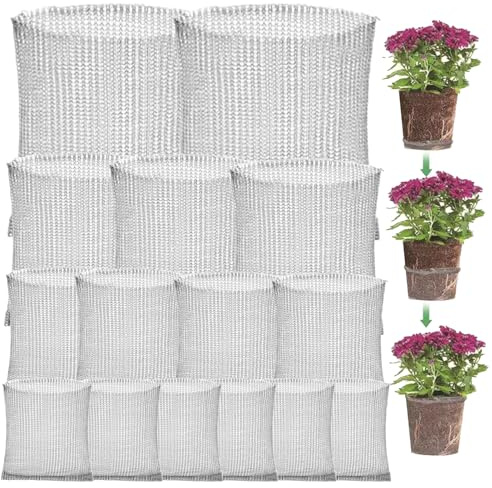 Generisch Vole Baskets - Stainless Steel 15 Piece Grid Protectors - Root Protection - For Roots Garden Animals Trees Plants Birds Vegetables Indoor And