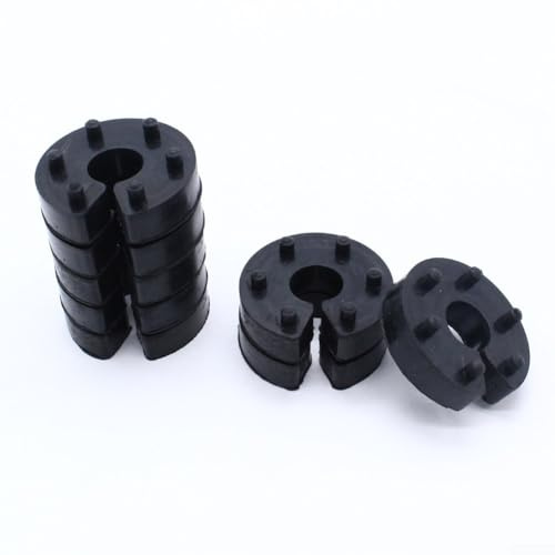 Rubber Suspension Travel Limiter Clips 13/16mm Bumper Pads for Cars to Suspension Components and Improve Vehicle Stability (13MM)
