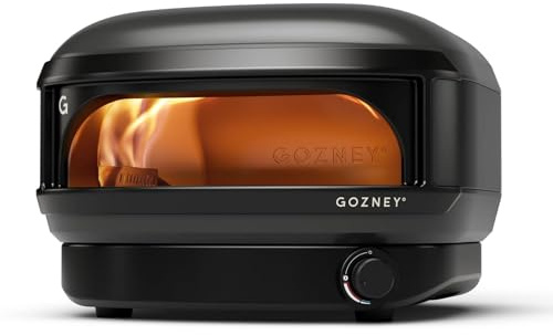 Gozney Arc Lite Off Black, Outdoor Pizza Oven, Propane Gas Pizza Oven, Precision Flame Control, Cooks 12 Pizza in 60 Seconds, Heats up to 950F