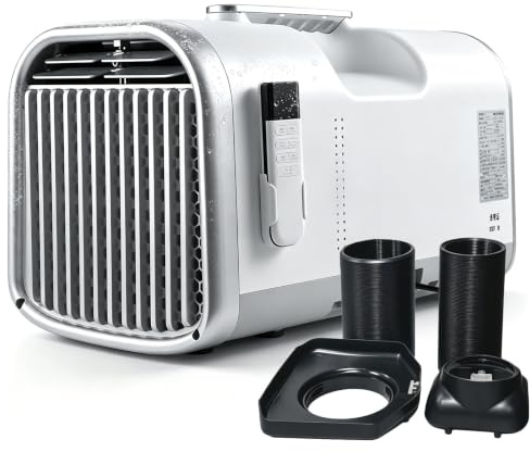Climatiseur portable 220V à double tuyau, Refroidit vite 5100BTU