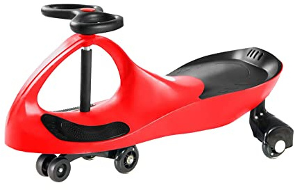 TWISTCAR Baby Car 3 - Veicolo per Bambini, Twist Car con Volante e Ruote in Gomma, capacità fino 120 Kg, colore Rosso
