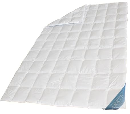 Neu Arktic leichte Sommer Daunendecke 100% Daune DownPass Klasse 1 (135x200 cm)