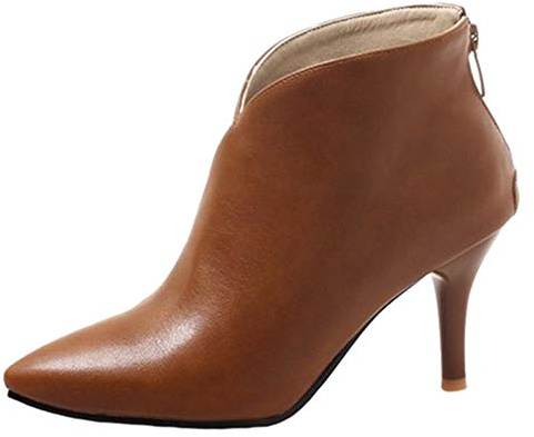 CUTEHEELS Women Fashion Kitten Heel Ankle Booties
