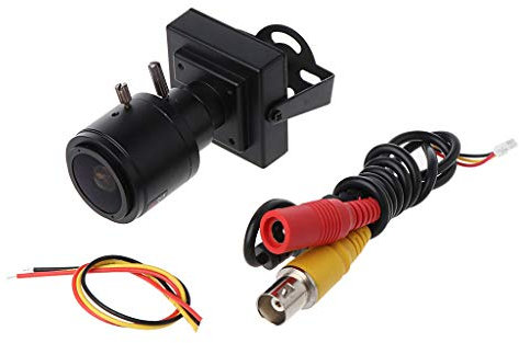 SHOTAY 700TVL CMOS 2.8-12mm Zoom Objectif Mini caméra de sécurité CCTV Audio vidéo Bricolage Nouveau Noir