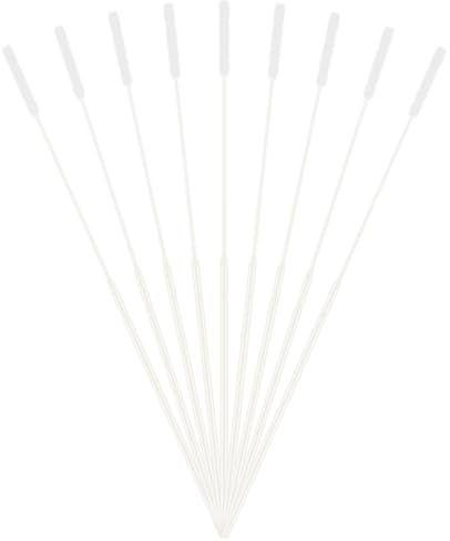 iplusmile 20Pcs Sterile Nasopharynxkarzinom Tupfer Baumwolle Tiped Applikatoren Nylon Beflockung Spitze
