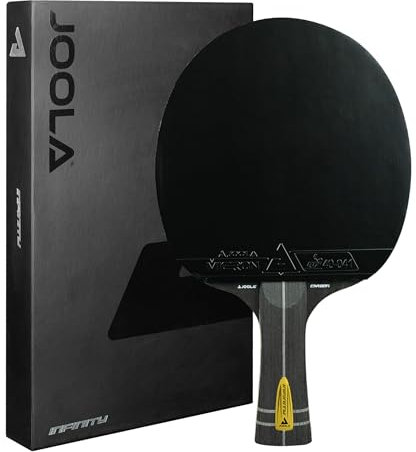 JOOLA Racchetta da ping pong INFINITY CARBON, racchetta da ping pong professionale da competizione approvata ITTF