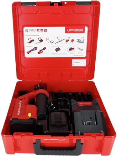 ROTHENBERGER ROMAX COMPACT III Basic Set 1, 1x2Ah, EU, AMP - 1000004267