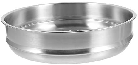 ABBNIA Vaporera de Acero Inoxidable Inserto para vaporera de Cocina Bandeja de Vapor de Acero Inoxidable Vaporera de Metal Cesta de Vapor China Olla de Vapor para coci