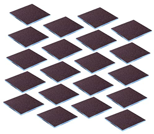 COLLBATH Esponjas De Esmeril para Limpieza 20 Unidades Paño Abrasivo Profesional para Fregar Cocina Baño Eliminación De Suciedad Resistente Uso Doméstico
