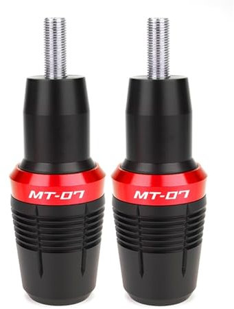 Motorrad-Sturzschutz MT07 / MT09 Sturzpads Für Yamaha MT 07 09 2021 2022 2023 MT07 Tracer 700 GT 2015-2020 Motorrad CNC Fallender Crash-Schutz(MT07 red)