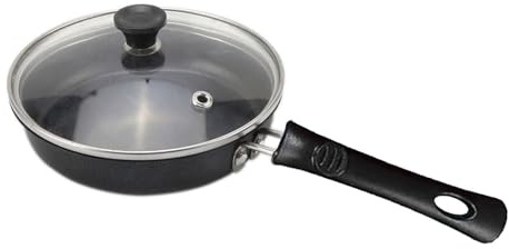 susiodeu Stainless Steel Mini Induction Frying Pan Non Stick Coating Small Size for One Egg Frying Pan for Induction Hob Egg Pan