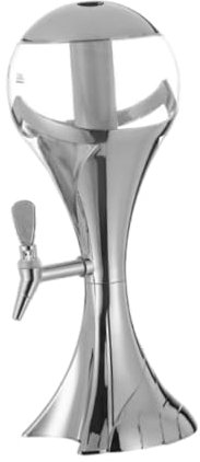 perfk Dispensador de Cerveza 3L para Bebidas en, Plata