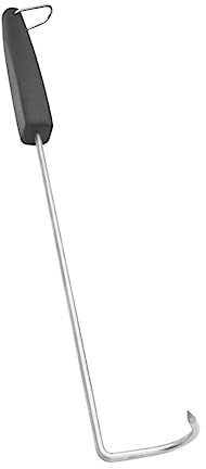 Milisten 1 Pezzo Forchettone da Bbq Inossidabile con Ergonomico Utensile per Grigliate e Arrosti Facile Usare per Ristoranti