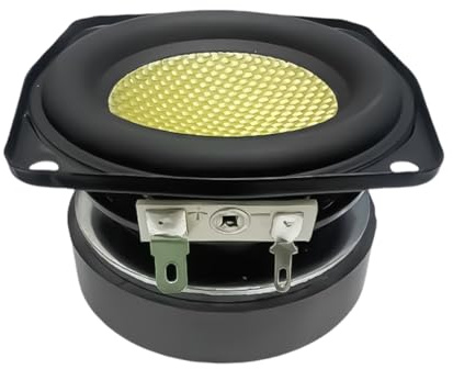 Thewasc 3 Zoll Bass Lautsprecher Ersatz Subwoofer Horn 40Watt 4OHM Membranhorn Für Auditorische Sound 78mm Verbessert Basslautsprecher