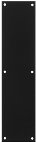 SEWACC Placa de Puerta de Acero Inoxidable Protector Metálico para Bordes y Zócalos Resistente Arañazos para Uso Interior y Exterior