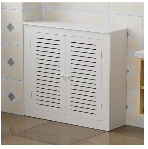 Decorative Pipe Cover Cabinet for Baseboard Heater, Excellent Heat Dissipation, Heating Storage Organizer for Living Room and Bedroom