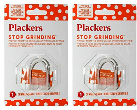 Plackers Stop Grinding Dental Night Protector, Pack of 2