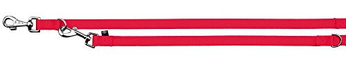Trixie TX-13963 Classic Adjustable Leash 2m/20mm red, small/medium