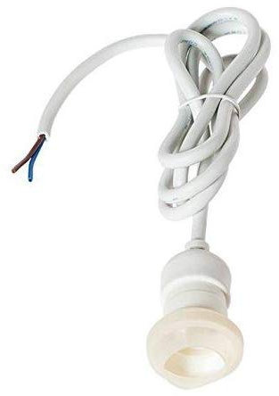 Portalampada Stagno con cavo L.1,5 metri, Base E27 con guarnizione per uso esterno