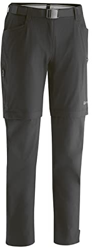 Gonso Ruth, Lange Damen Fahrradhose mit Zipp-Off-Funktion | Wasserabweisend und fleckabweisend, Relax Gel Comfort Sitzpolster, Perfekt für das ganze Jahr, Körpernahe Passform