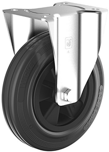 Wicke GK BB 03/125/54 Bockrolle, Roller Bearing, Breite 38 mm, Durchmesser 125 mm, Tragkraft 100 kg