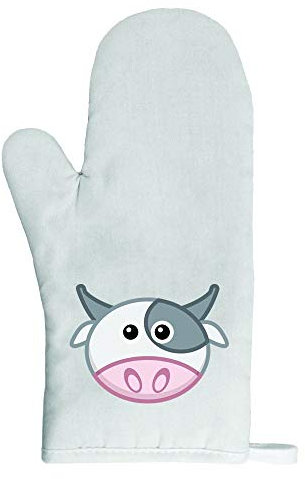 Gant de Cuisine manique Vache Cartoon