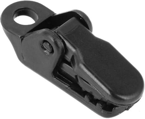 SUNGOOYUE Clip per Teloni, 10 Pezzi Kit di Morsetti per Tettuccio per Tenda da Sole da Campeggio Clip per Telone Ganci a Scatto Strumento di Serraggio