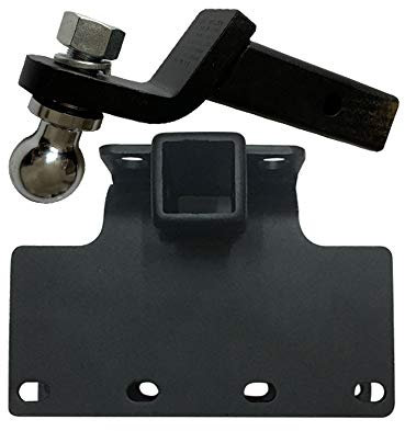 SXMA Récepteur d'attelage de Crochet de remorquage arrière de remorque d'attelage Compatible pour Wrangler JL 2018