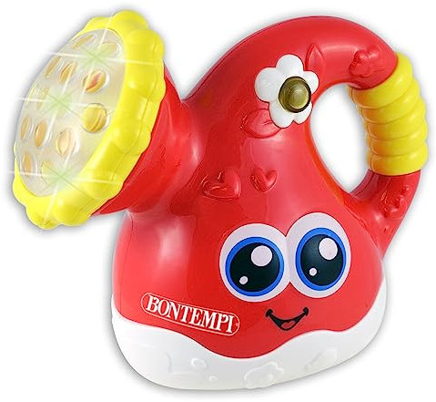 Bontempi 700625 Arrosoir pour bébé avec projection de ciel étoilé 6 mélodies Effet sonore de l'eau