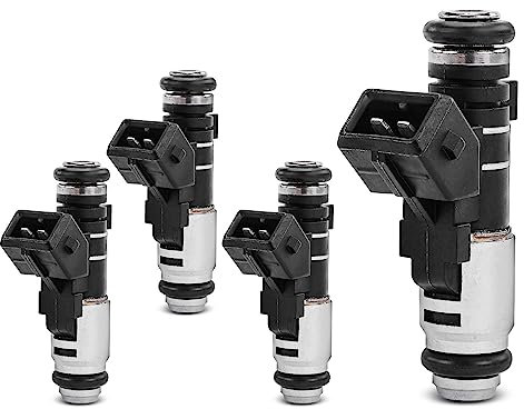 Frankberg 4 x iniettori per iniettori compatibili con Berlingo GFK GJK MF 1.1L 1996-2008 C2 JM 1.1L 2003-2009 206 SW 2E/K 1.1L 2002-2007 Replace# 9625587580