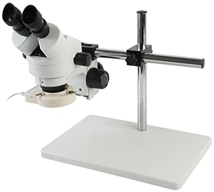 Digitales Mikroskopobjektiv 7-45x Fernglas-Stereo-Mikroskop-High-Definition rotierender universeller Mobiltelefon-Reparatur Großes Chassis für Industriemikroskope