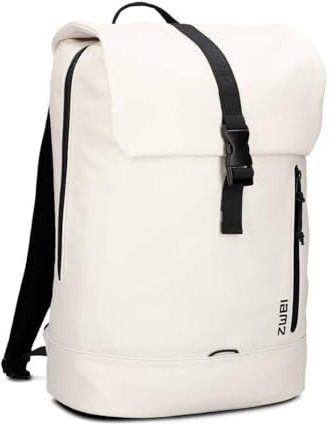 Zwei Laptop-Rucksack CARGO CAR150 wasserabweisender Rucksack 10 Liter sehr leichtes & robustes Hydroflex-Material, gepolsterte Trennfächer & Trinkflaschen-Halterung, sportlicher Look (off-white)