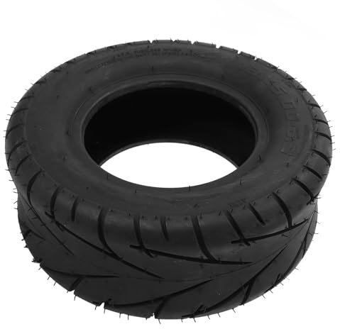Alomejor Premium Rubber Lawn Mower Vacuum Tire Unique Tread Design for Lawn Mowers Yard Trailers Garden Carts Trucks Karts Tractors