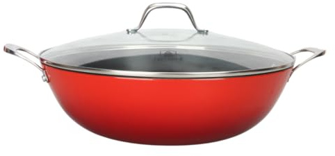LAGUIOLE CUISSON Wok rouge 36cm - Red AirIron