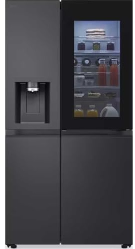 LG GSXE90EVAD 628L Door-In-Door American Style Fridge Freezer - Black