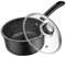 TOPPERFUN Olla de de Multifuncional para Gas y Eléctrica de Limpiar con Mango y Duradera