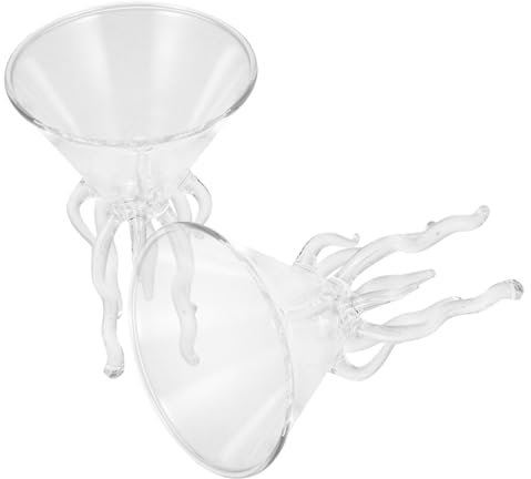 VALICLUD 2pezzi Bicchiere Da Cocktail in Vetro Creativo Bicchiere Da Vino Per Casa Versatile Per Feste e Compleanni