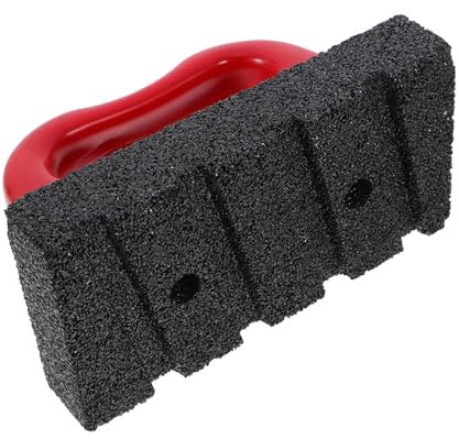 Holibanna Escoba Para Acabado De Hormigón Diseño Ergonómico y Materiales Resistentes Apta Para Limpieza Superficies De Mampostería y Cemento