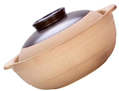 ZUNOXAZ Pentola Capacità per Zuppe e Stufati per Stufato in Ceramica Resistente Agli Shock Termici per Ristoranti e Mense