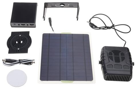 HEEZOU Calentador De Energía Solar Tamaño Compacto para Invernaderos Y Gallineros En Equipo Calefacción Aire Libre Calentador Gallineros
