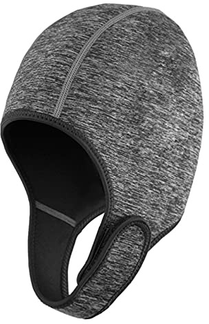 Bonnet de plongée en néoprène pour homme et femme - Chaude et confortable - Coutures plates - Sangle de menton réglable - Accessoire idéal pour le surf, le kayak, la plongée avec tuba, la natation