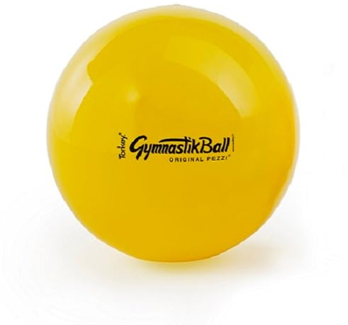 TONKEY Active Life - Pilatesball 42 cm - Kleiner Fitball für Yoga, Fitness, Gag, Physiotherapie und Rehabilitation - Heim- und Fitness-Trainingsgeräte und Zubehör, ideal für den Rücken