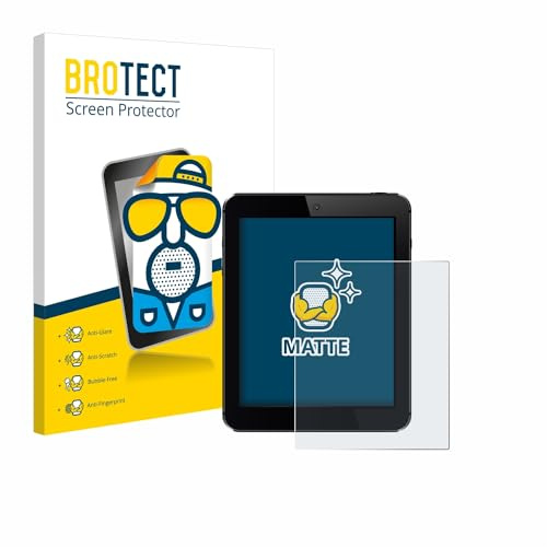 BROTECT 15.6 Entspiegelungs-Schutzfolie für Tablets mit 15,6 Zoll (39.6 cm) [345 mm x 194 mm, 16:9] Displayschutz-Folie Matt, Anti-Fingerprint