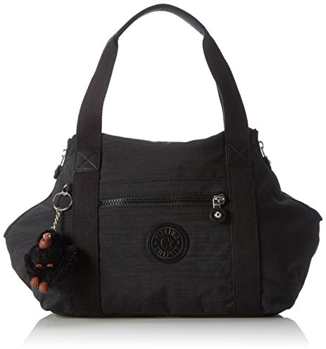 Kipling Damen Art S K12645 Henkeltasche, Schwarz (Dazz Black H53)