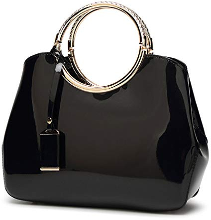 DEERWORD Damen Taschen Handtasche Frauen Elegant Tasche Henkeltasche Vintage PU-Leder 5376 1-teilig set
