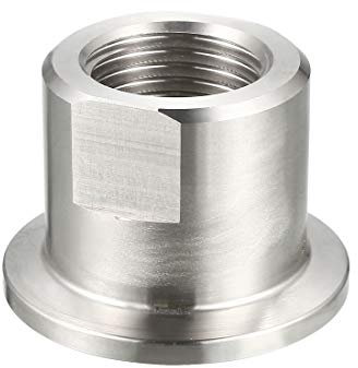 sourcing map Innengewinde 1/2 NPT Rohr Zubehör zu dreieck Klammer OD 40mm Zwinge
