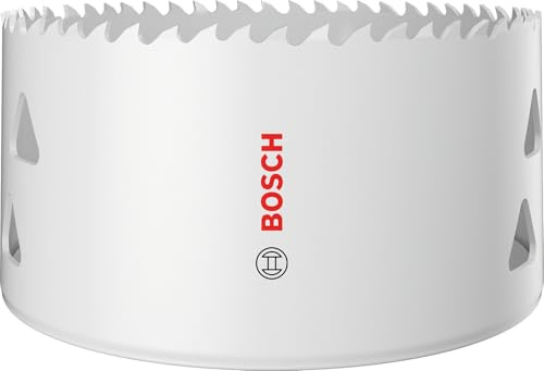 Bosch 1x Multi Material Threaded Hole Saw (for Steel, Drywall, Ø 102 mm, Professional Accessory Drill Driver)